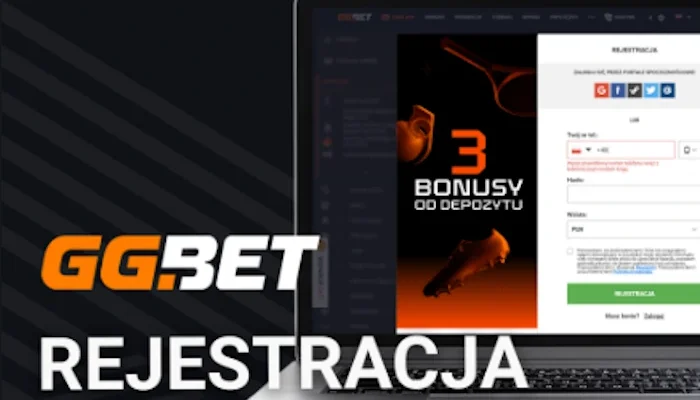 Rejestracja w GGBet