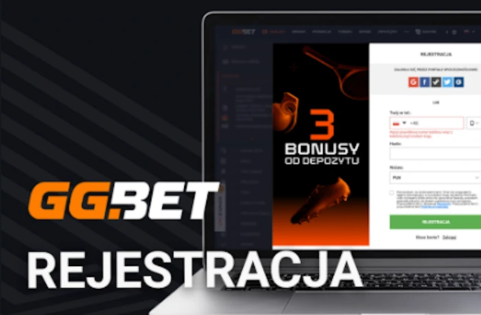 Rejestracja w GGBet